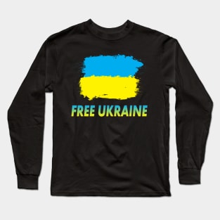 Free Ukraine Long Sleeve T-Shirt